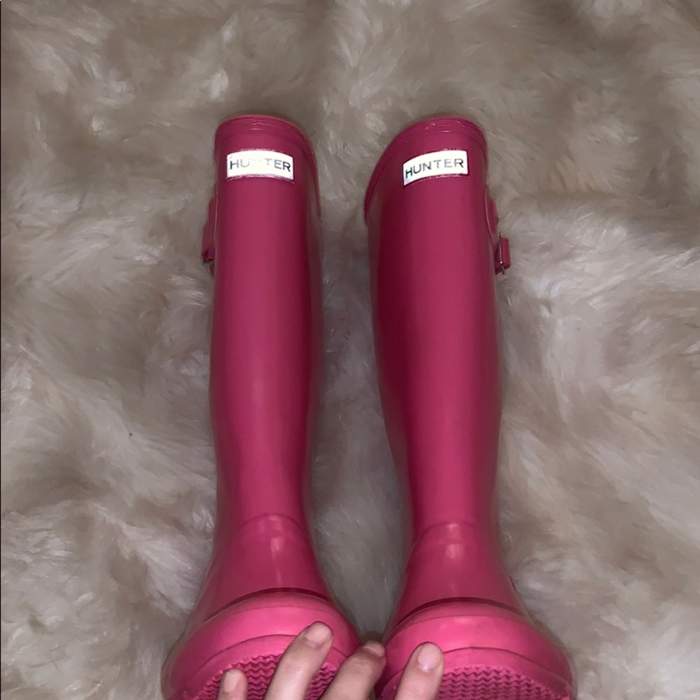 Pink hunter rain boots - Picture 4 of 4